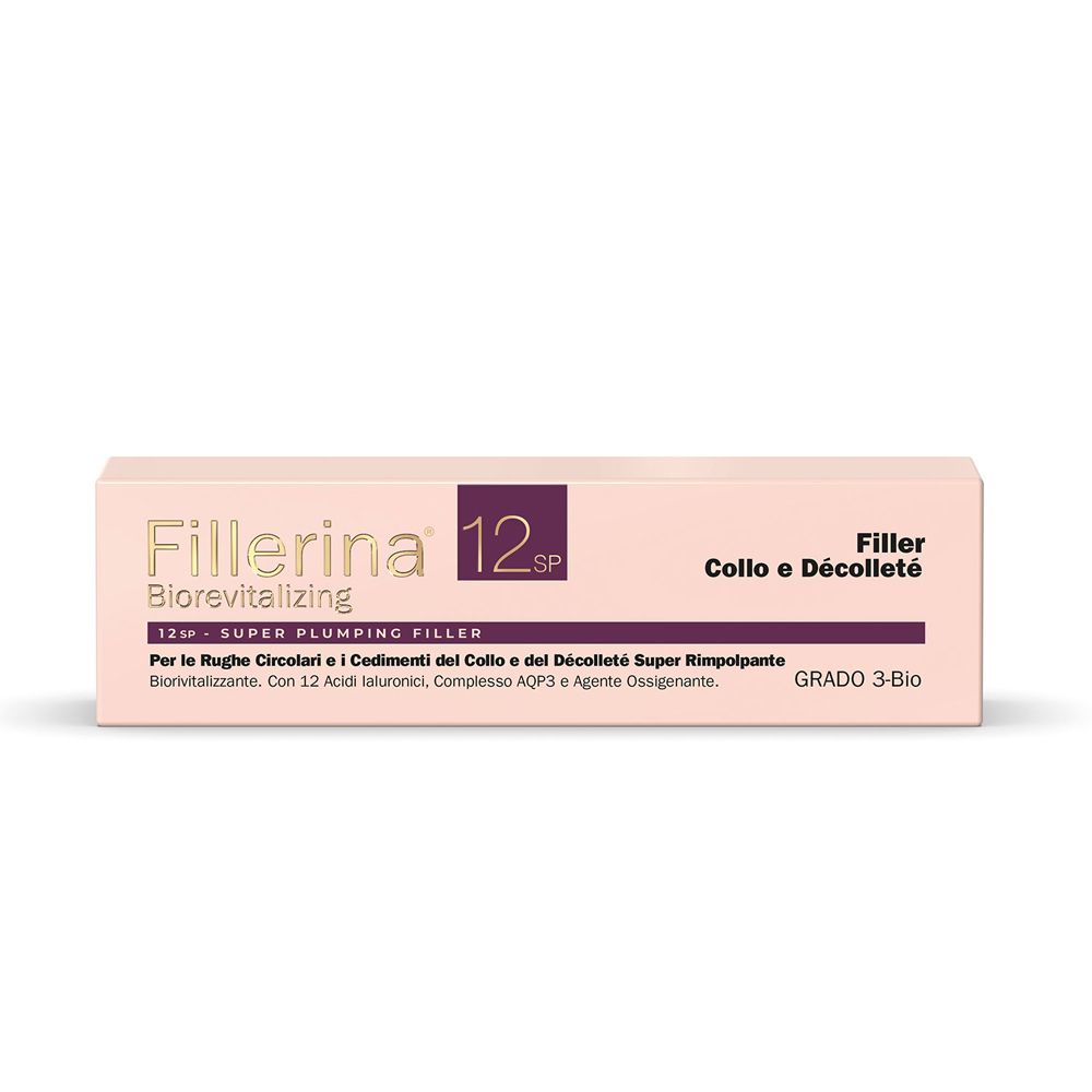 Labo Fillerina Biorevitalizing  12SP Collo Décolleté Grado 3-Bio - risparmia il 20% con il codice: SWISSE20