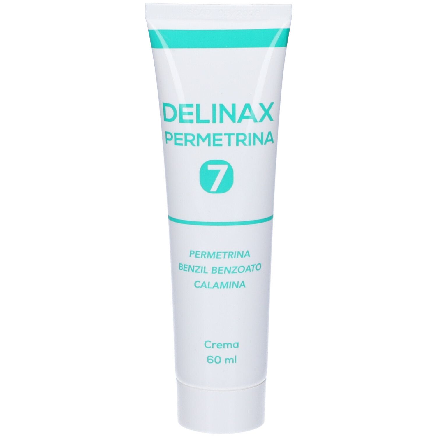Delinax Permetrina 7: Crema con permetrina, benzoato di benzile e calamina, 60 ml.