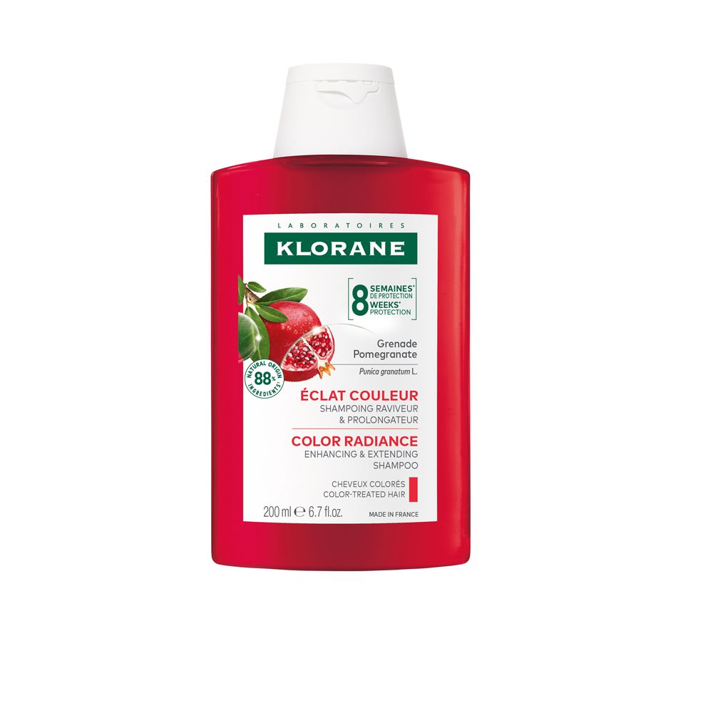 Klorane Shampoo al Melograno 200ml - Luminosità capelli colorati