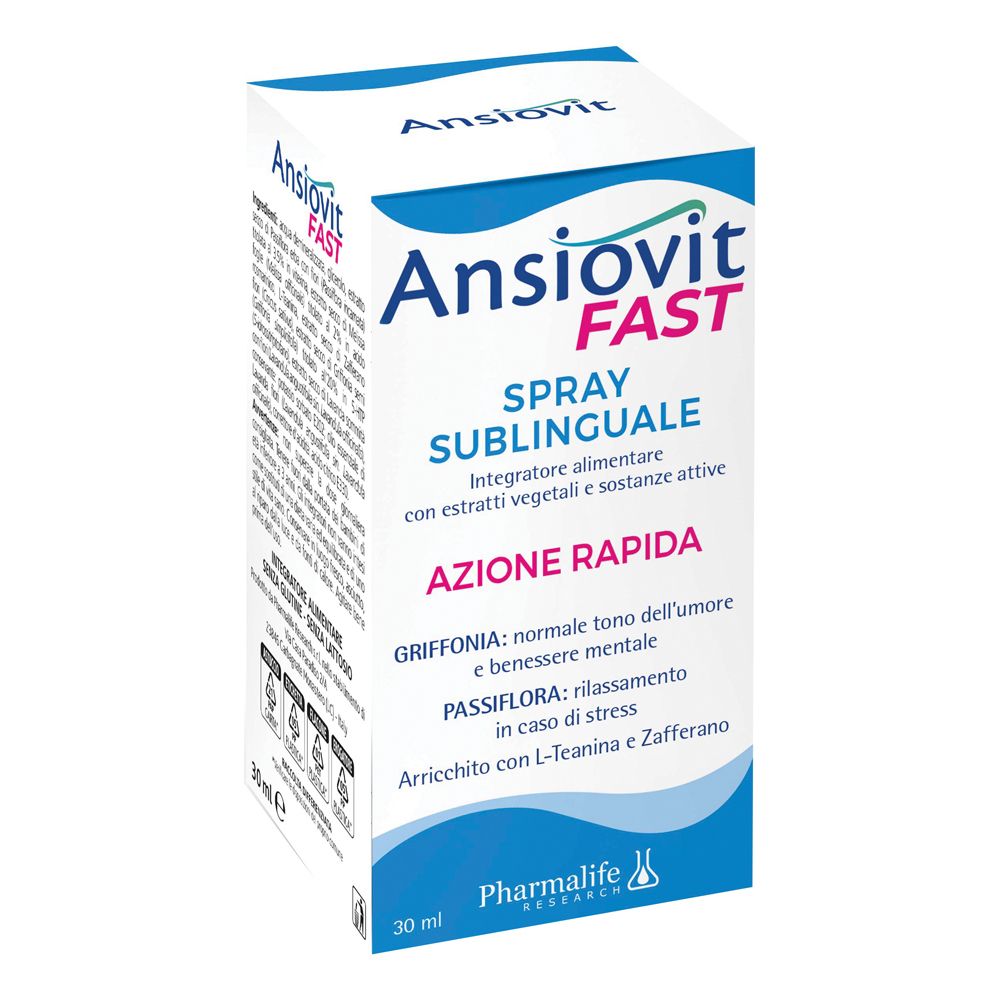 Pharmalife®  Ansiovit Fast Spray Sublinguale