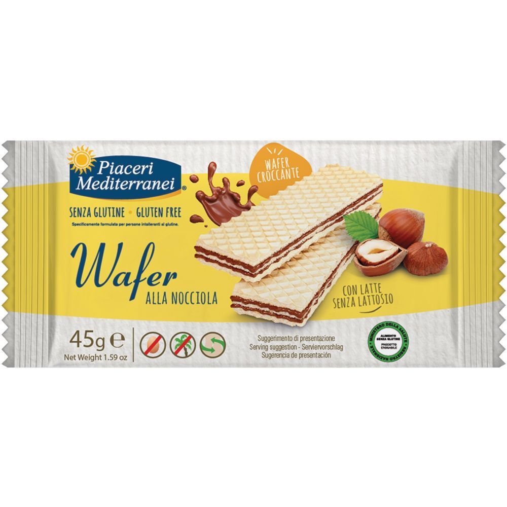 Piaceri Mediterranei Wafer Nocciola