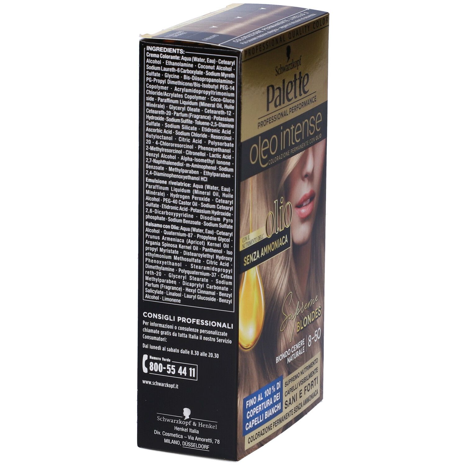 Schwarzkopf Palette Oleo Intense Tinta Capelli 173 G Redcare 7858