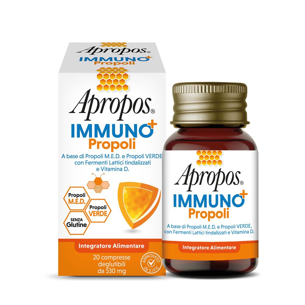 APROPOS IMMUNO + PROPOLI ADULTI - COMPRESSE