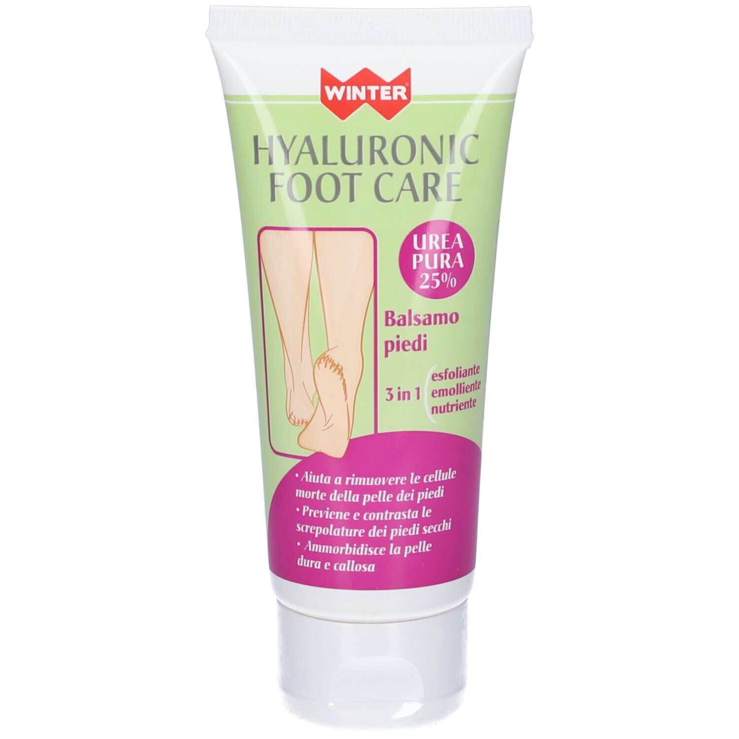Winter Balsamo Piedi Hyal Foot Con Urea 25%, Formato Beauty - Immagine 3