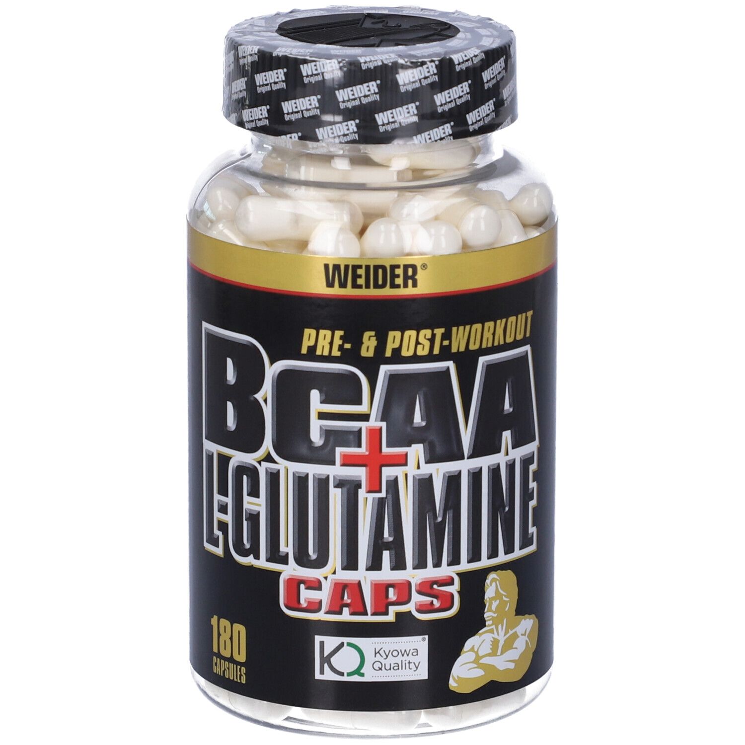 Weider Bcaa+L Glutamine 180 Capsule