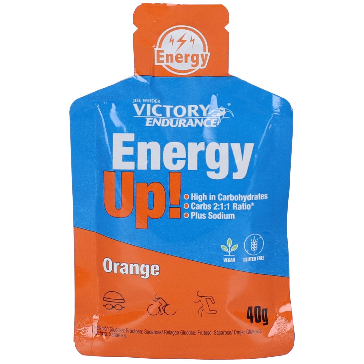 Victory Endurance Gel Energy Up Arancia