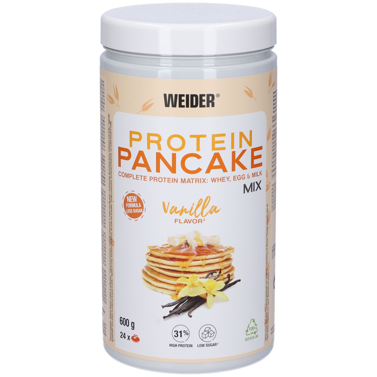 Weider Pancake Mix Vaniglia