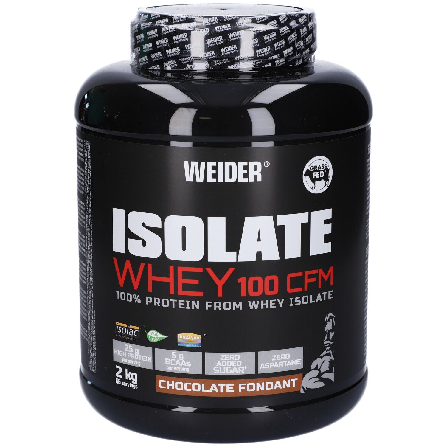 Weider Isolate Whey 100 CFM Polvere Chocolate Fondant 2000 g per soluz