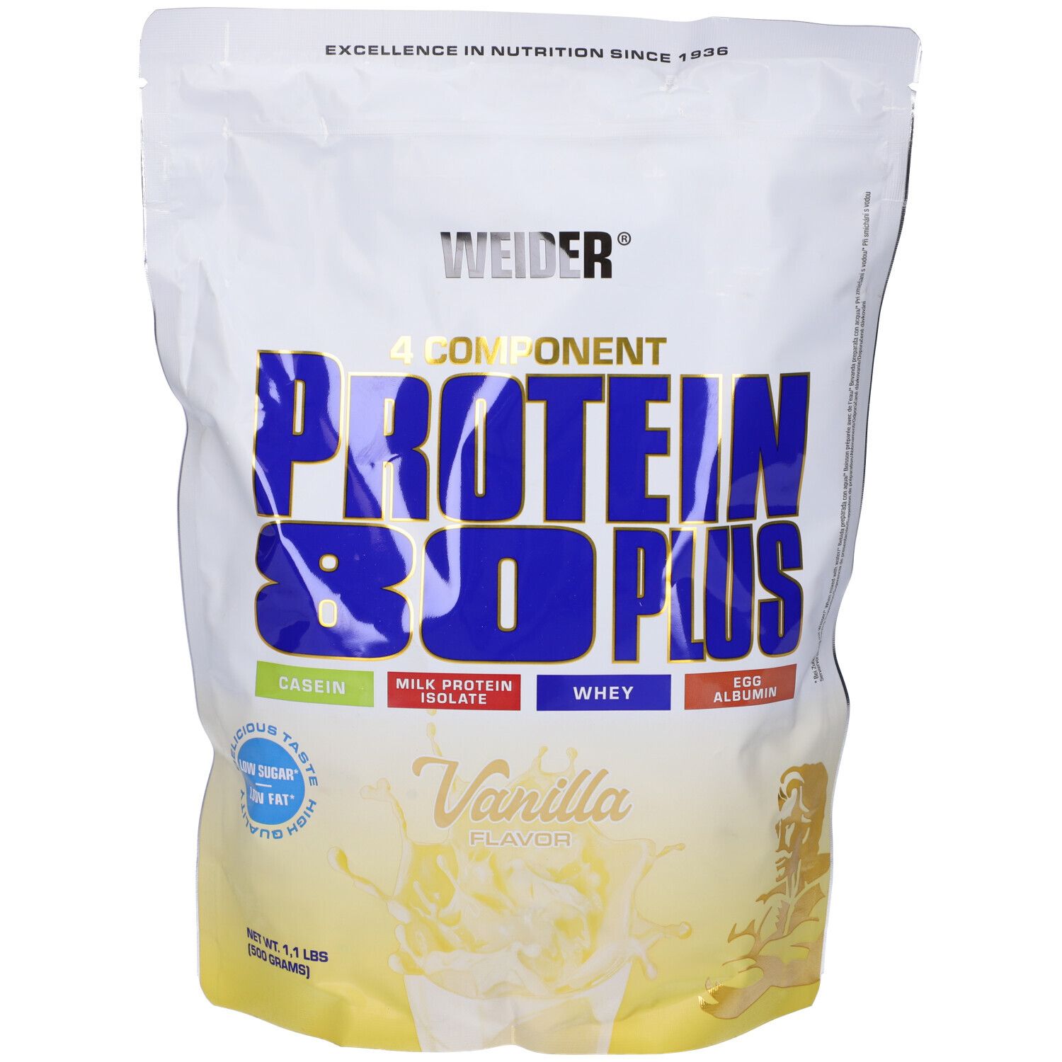 Weider Proteine 80 Plus Vaniglia 500 G