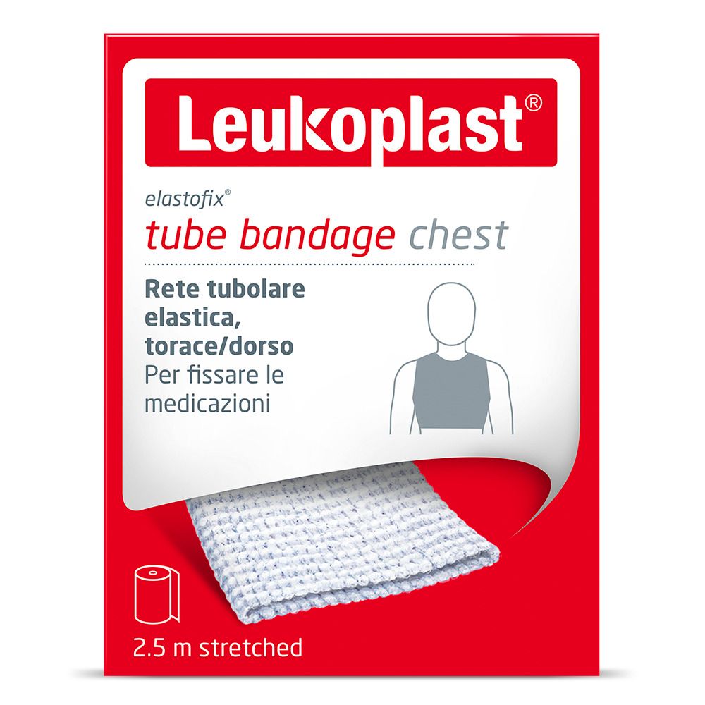 Leukoplast Benda Rete Elastofix Torace 2,50 M - Immagine 7