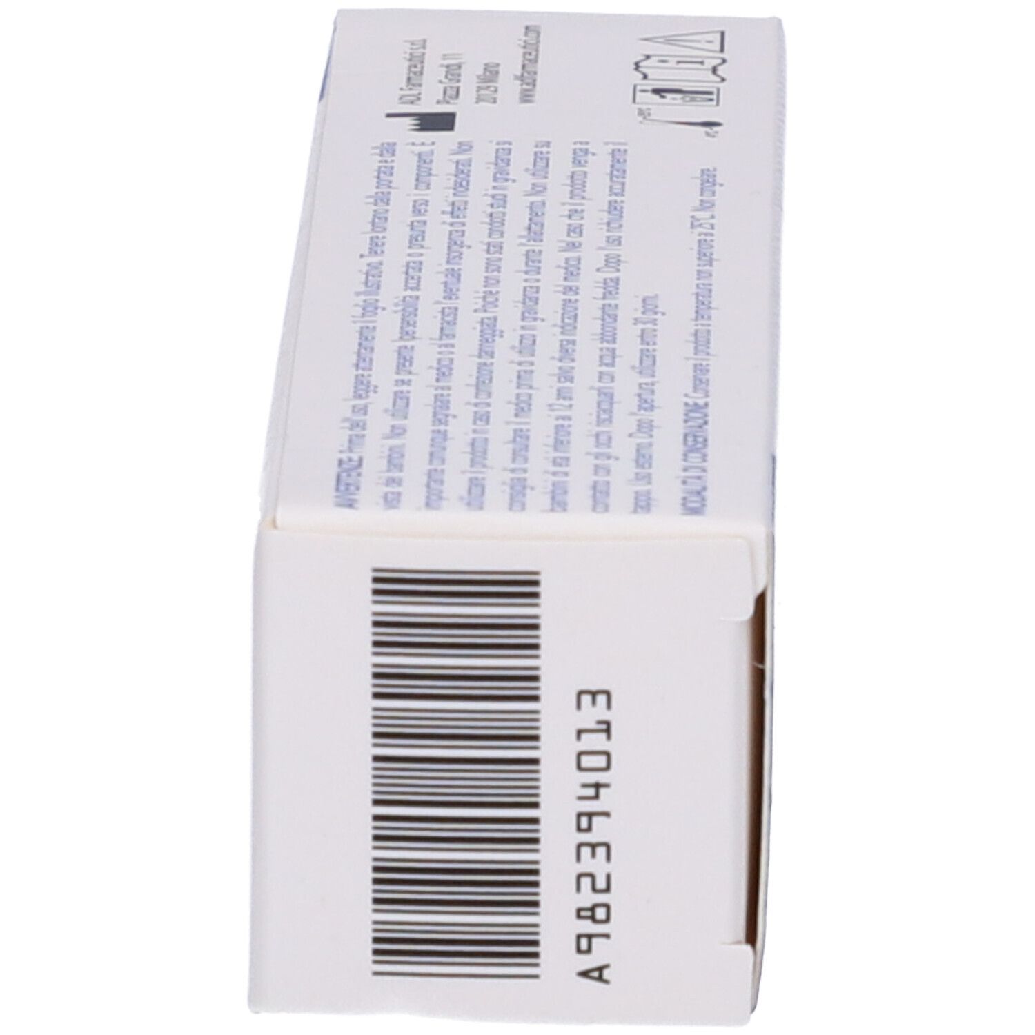Confezione Acnodil 3 Emulgel. Lato con codice a barre. Testo: A982394013.