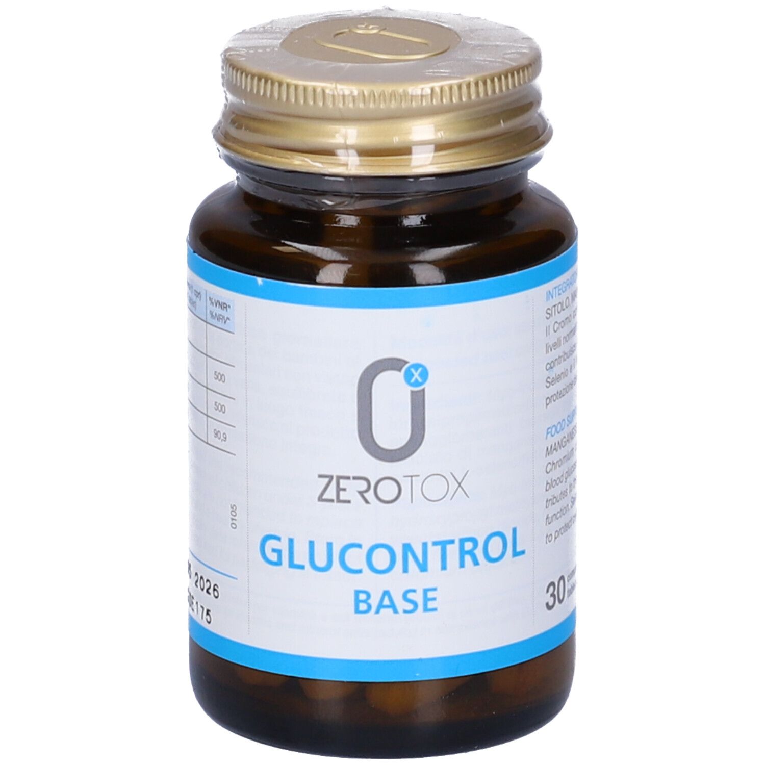 Zerotox Glucontrol Base 30 Compresse - Immagine 3