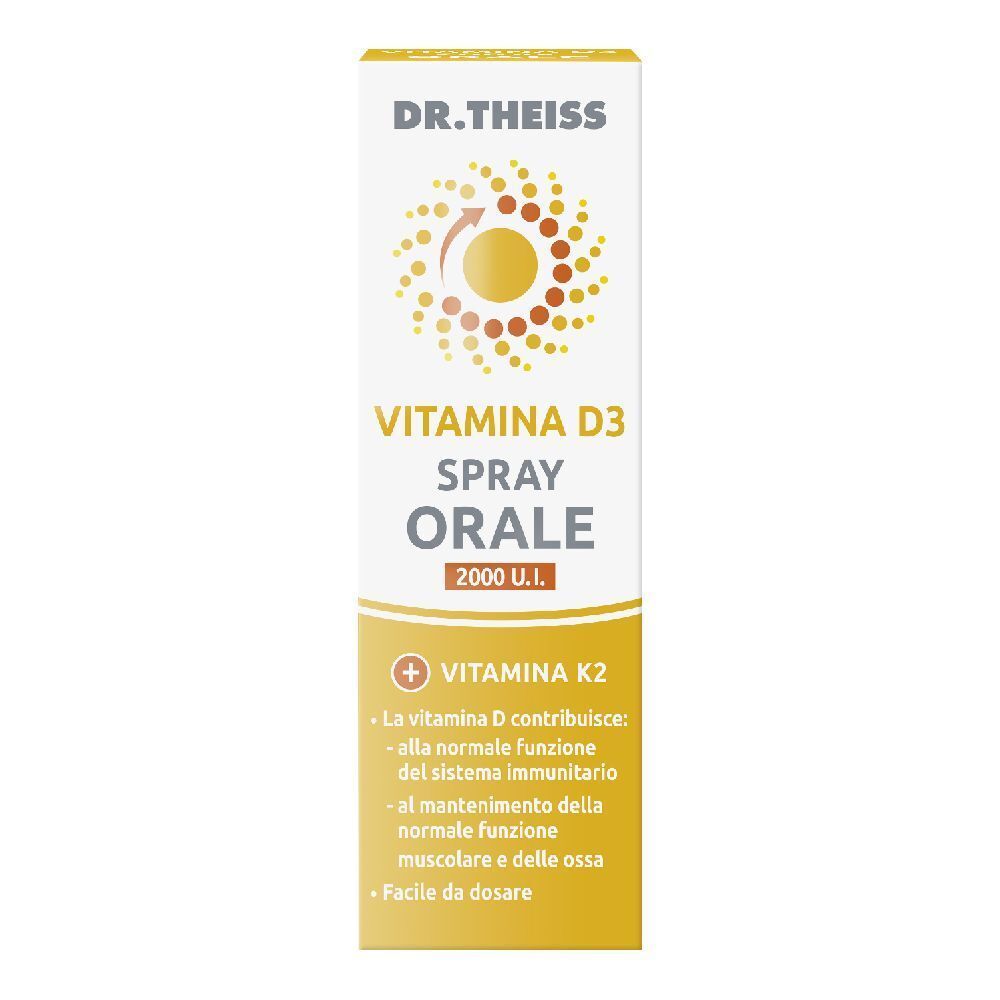 Dr Theiss Vitamina D3+K2 Spray Orale - risparmia il 25% con il codice: NAT25