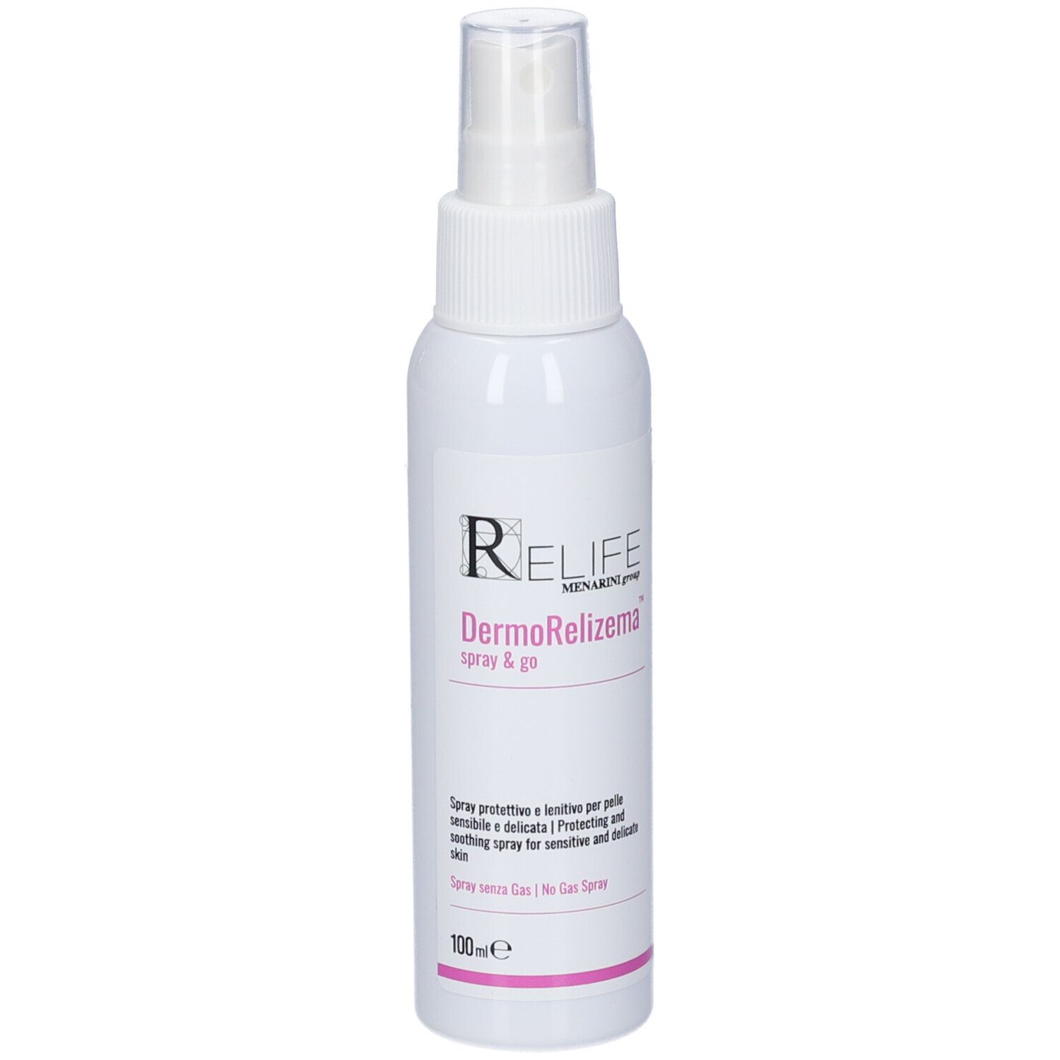 Relife DermoRelizma Spray & Go, 100 ml Schutz- und Beruhigungsspray für empfindliche Haut.