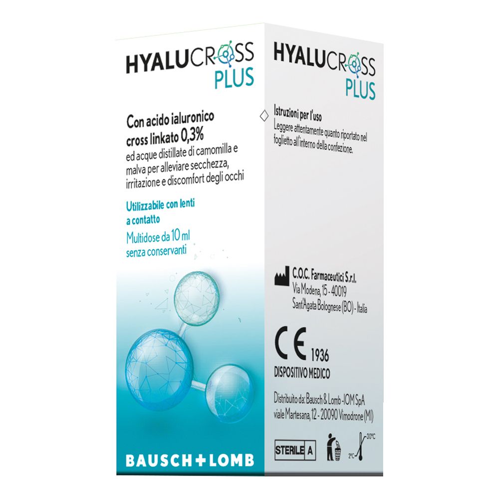 Hyalucross Plus 10Ml MDU 10 ml Augentropfen