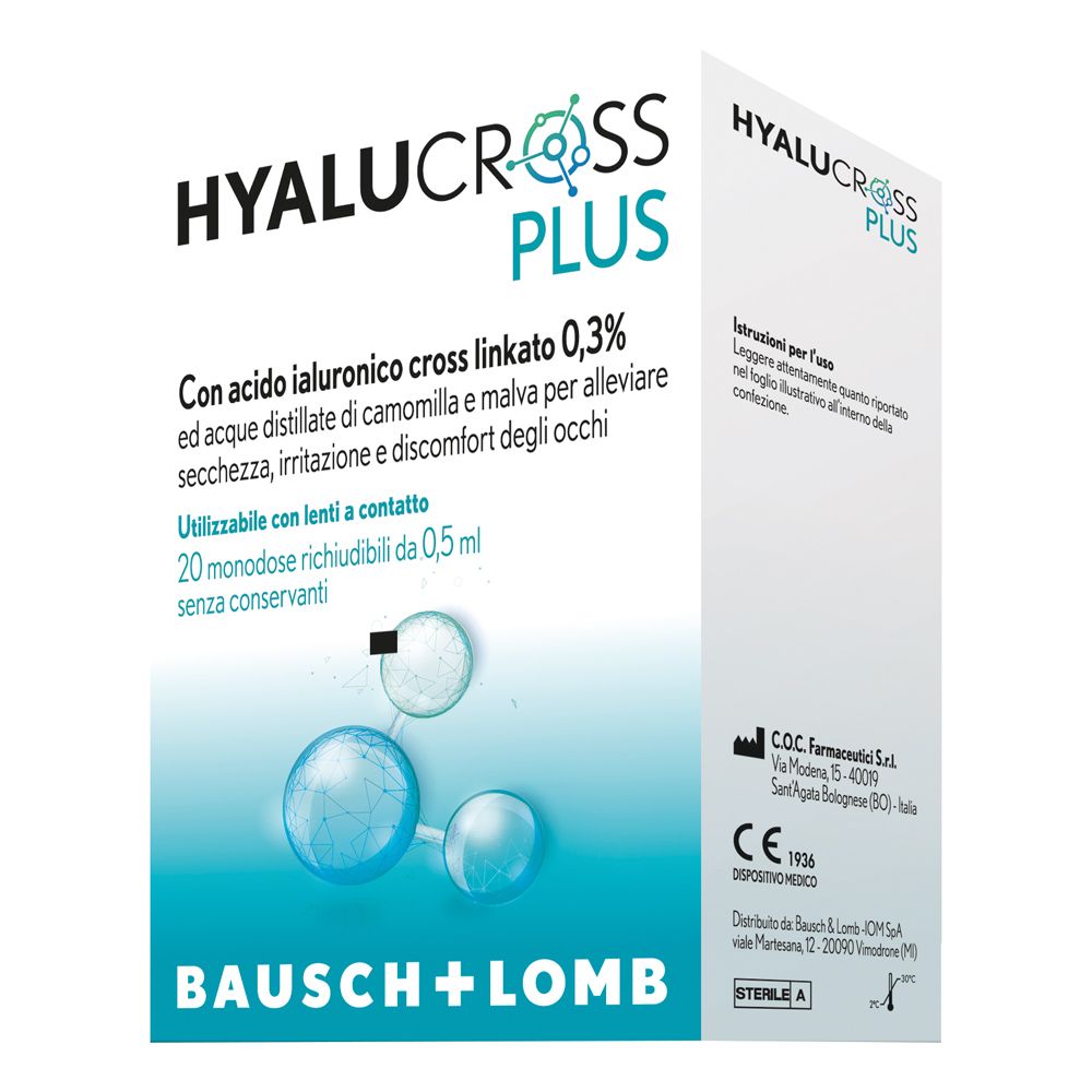 Hyalucross Plus Soluzione Oculare