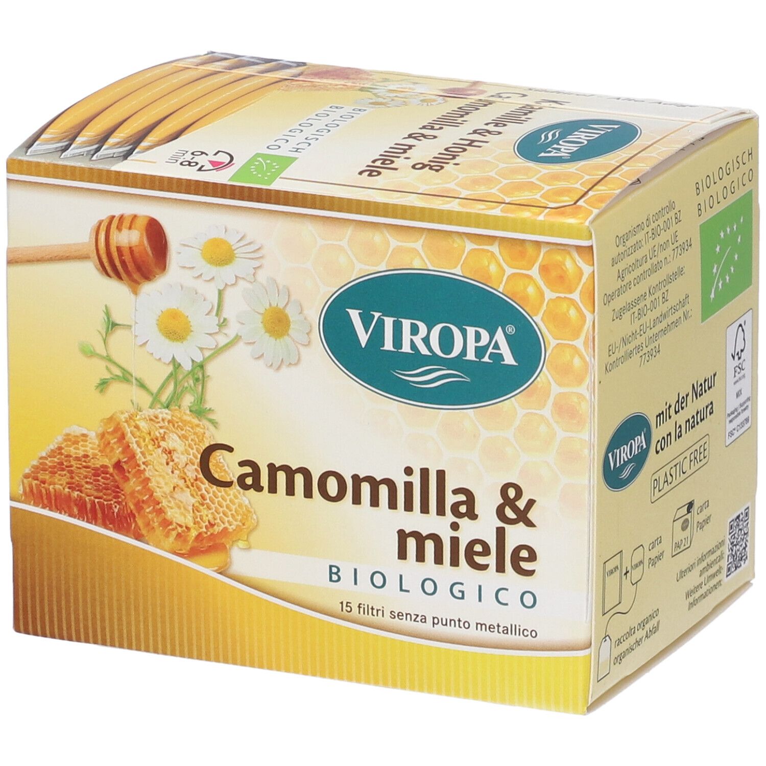 Viropa Camomilla & Miele Bio Filtri