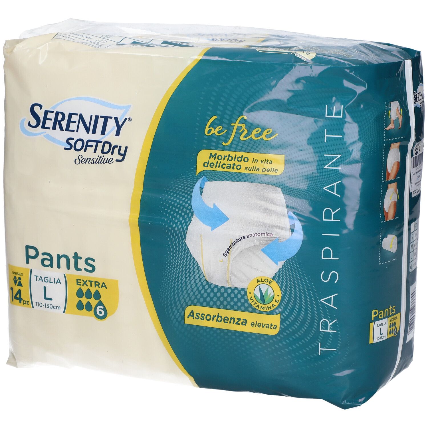 Serenity Pants SD Sens EX L 14 St Windeln