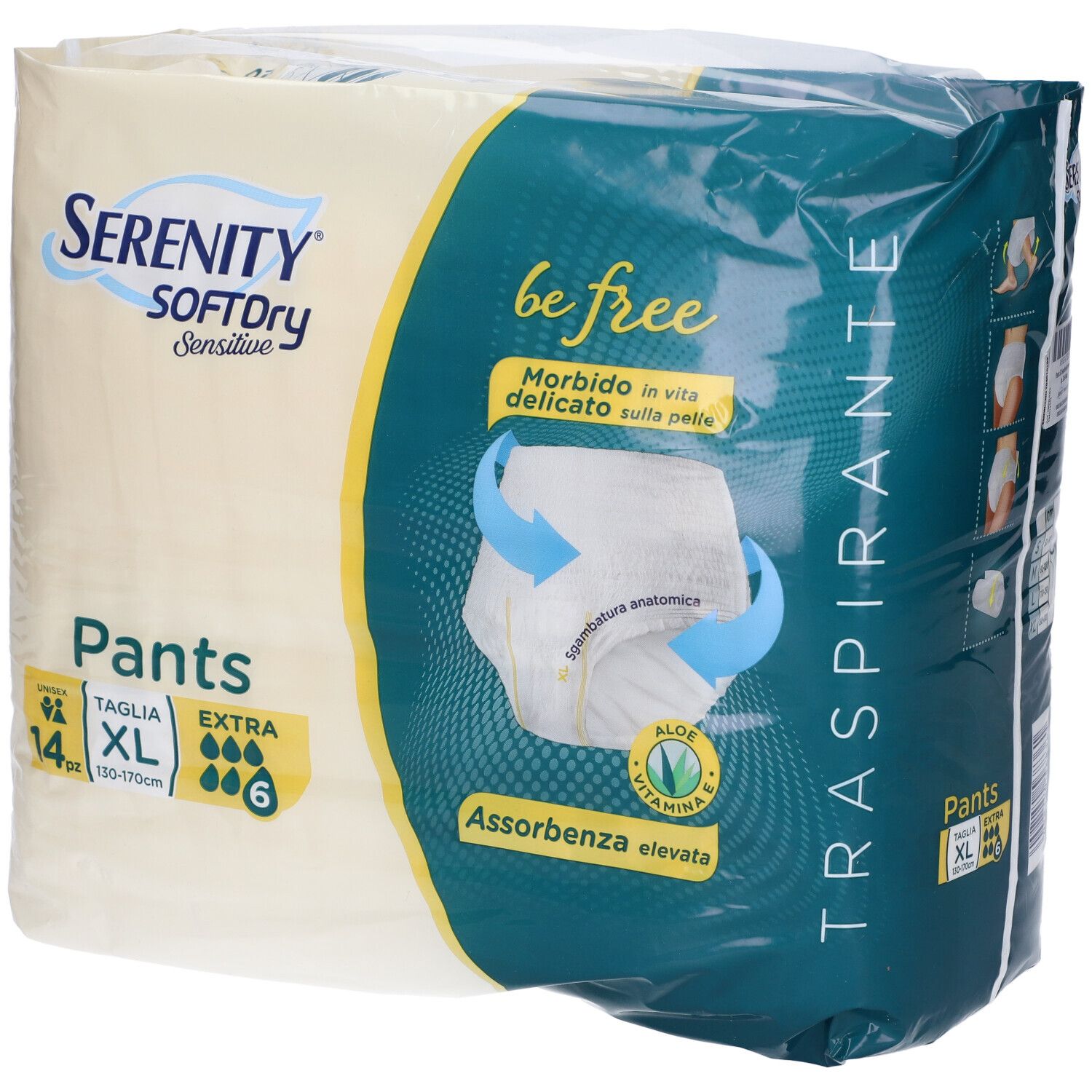 Serenity Pants SD Sens EX Xl14 14 St Windeln