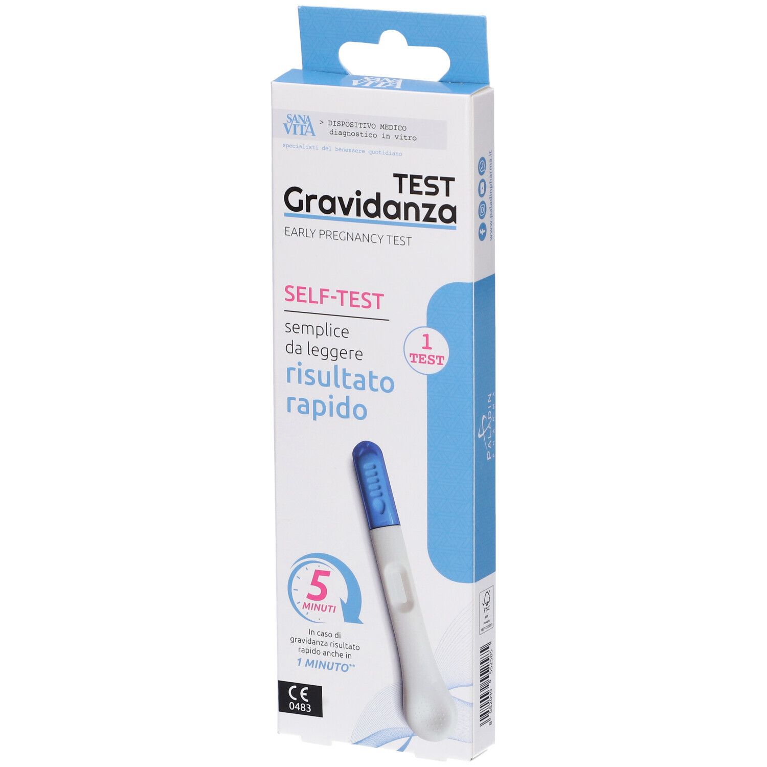 Sanavita Test Gravidanza Early Pregnancy Test