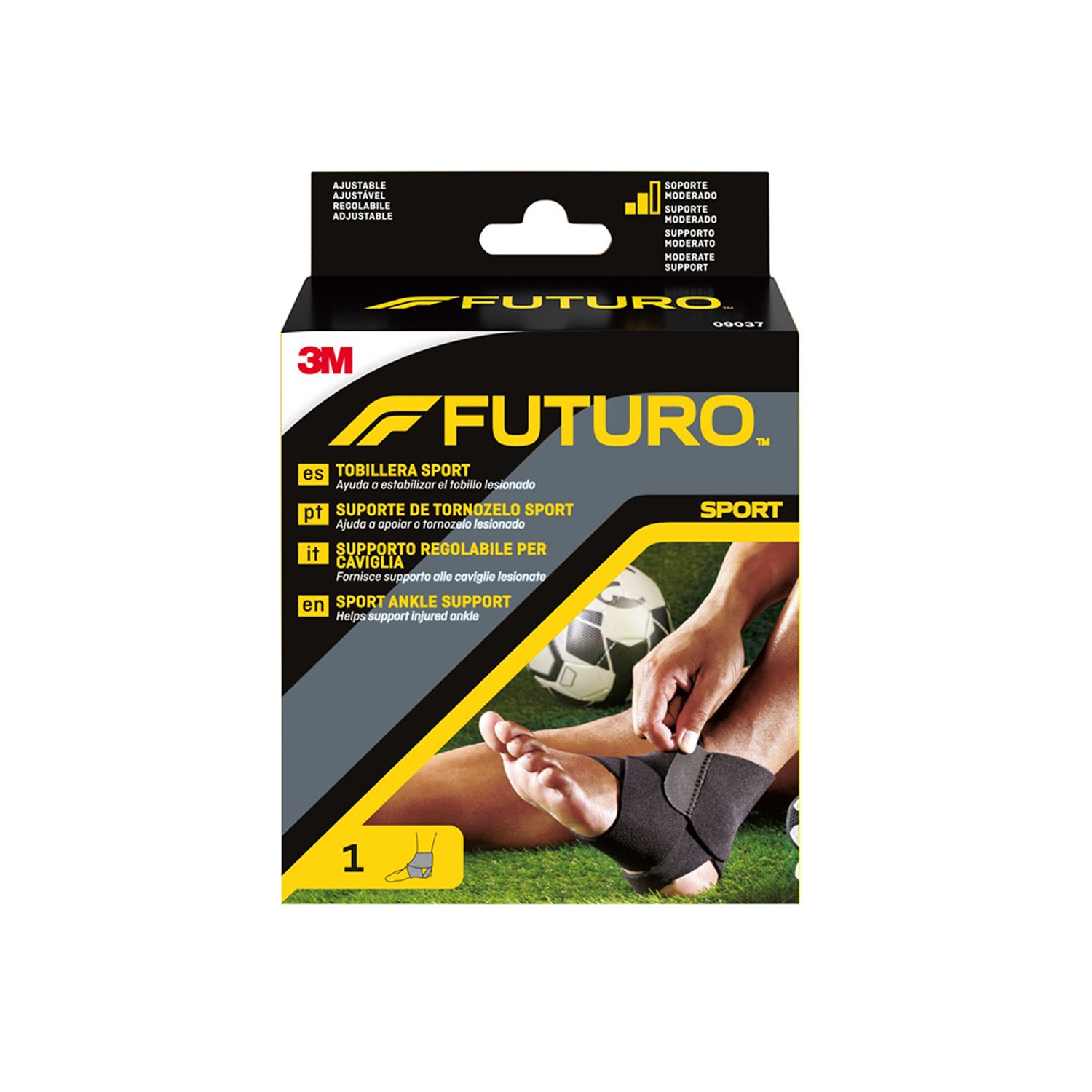 Image of FUTURO™ Supporto regolabile per caviglia 09037, Regolabile (17.8 - 27.9 cm)