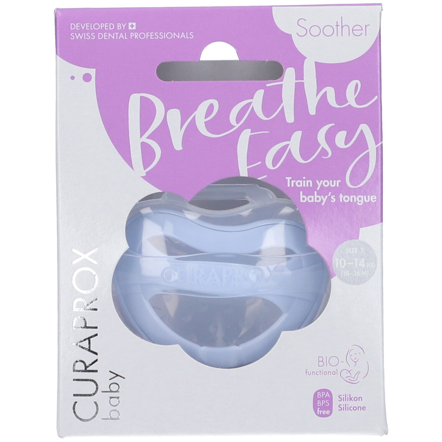 Curaprox Baby Soother Blue Taglia 2 +2,5 Anni Blue