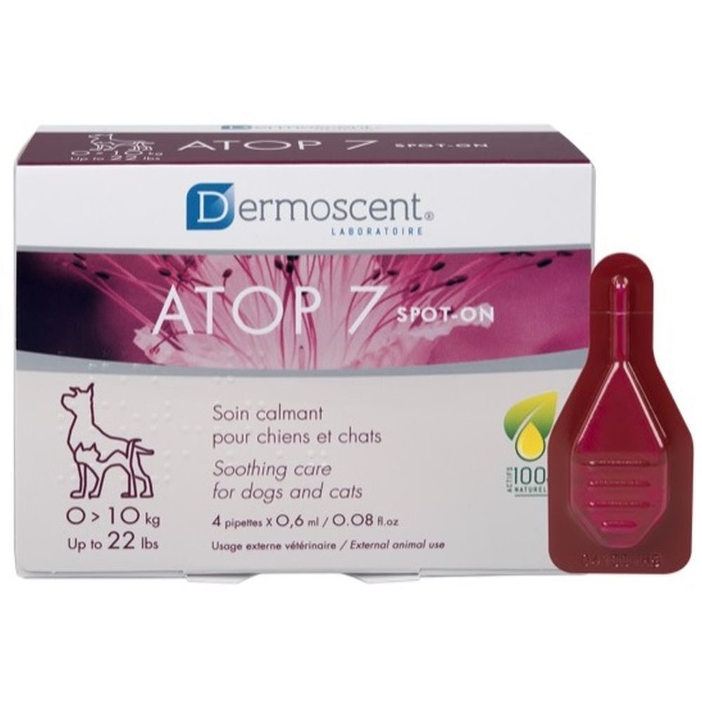 Atop 7 Spot-On Dogs&Cats 10 Kg 4 Pipette X 0,6 Ml 2,4 ml