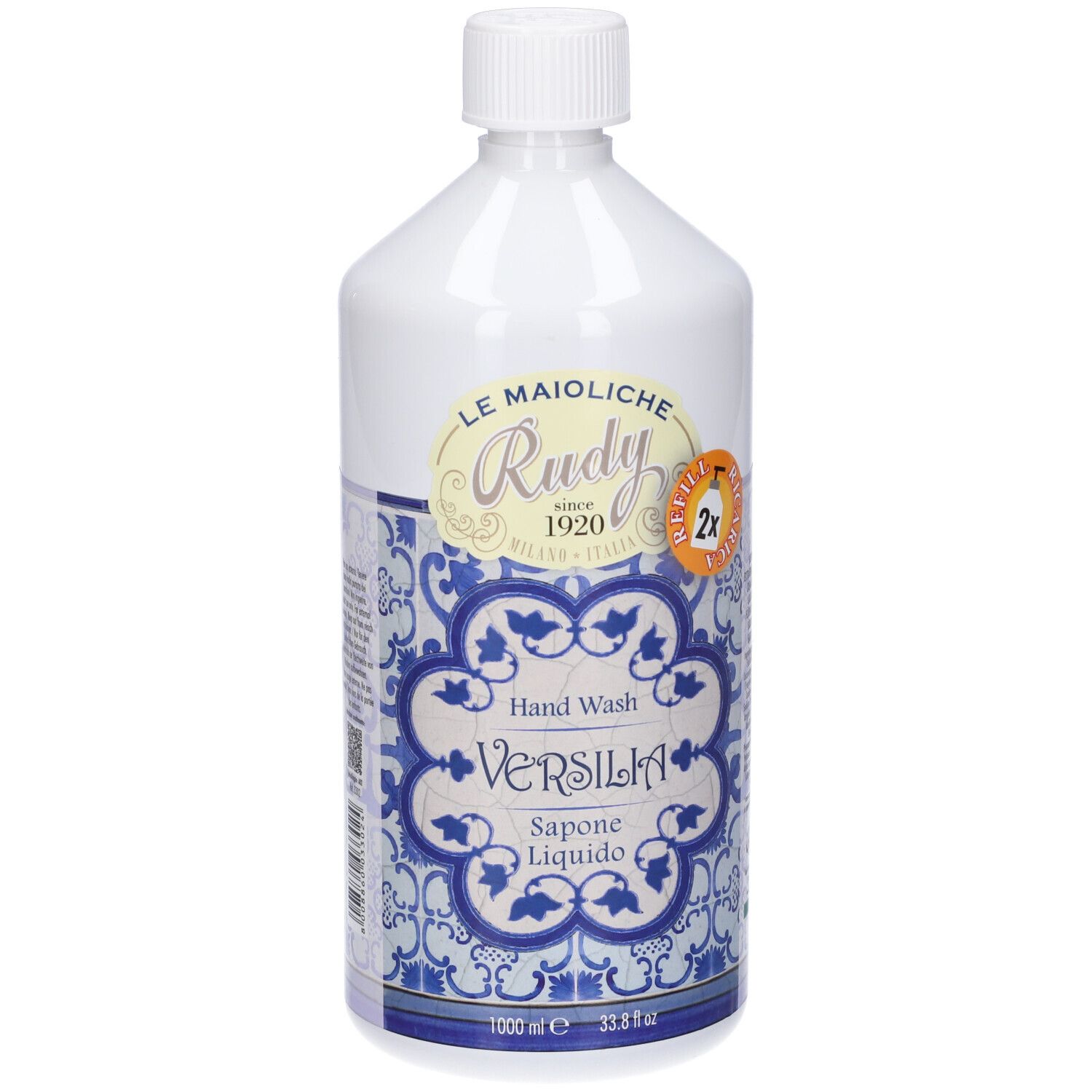 Rudy Profumi Maioliche Ricarica Sapone Liquido Mani Linea Versilia