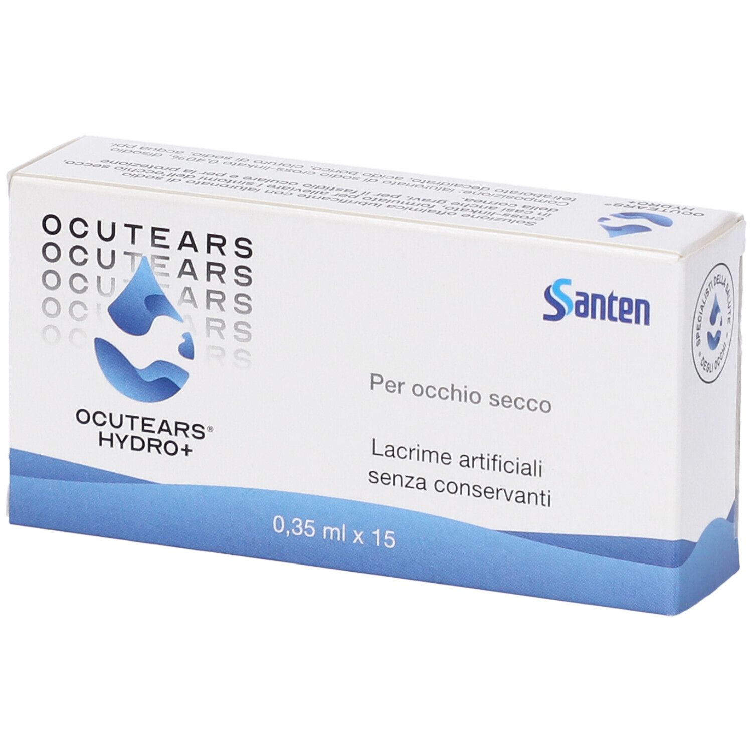 Santen Ocutears Hydro+ künstliche Tränen, 15x 0,35ml.