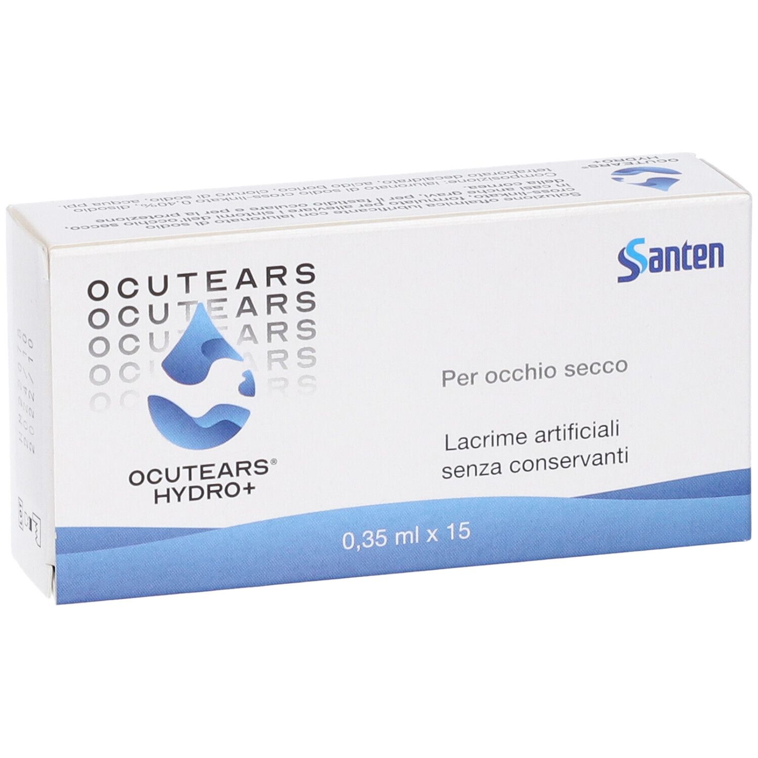 Ocutears Hydro+ künstliche Tränen, 15 Einheiten à 0,35 ml.
