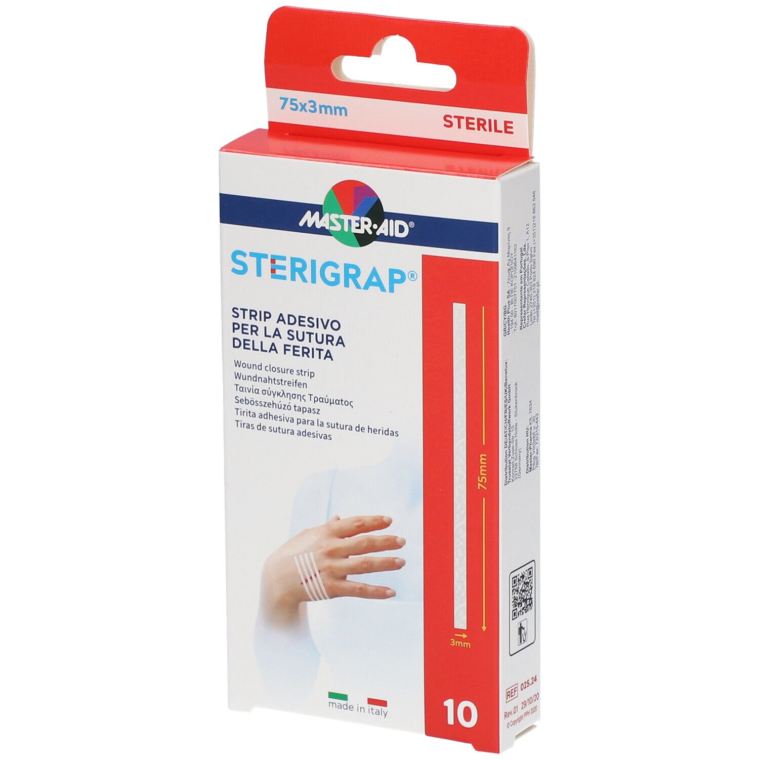 M-Aid Sterigrap Strip Ad75X3Mm 10 St Pflaster