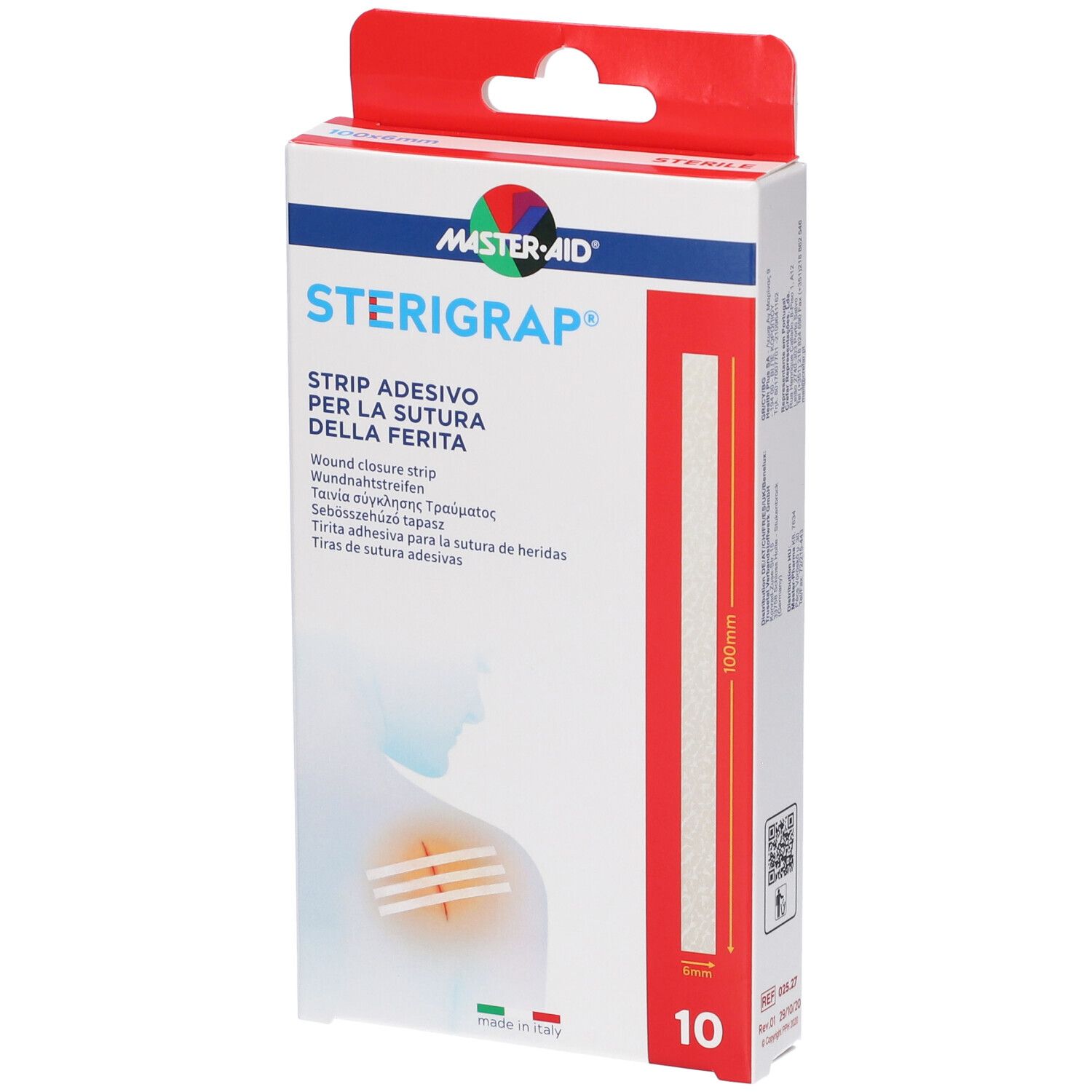 M-Aid Sterigrap Strip A100X6Mm 10 St Pflaster