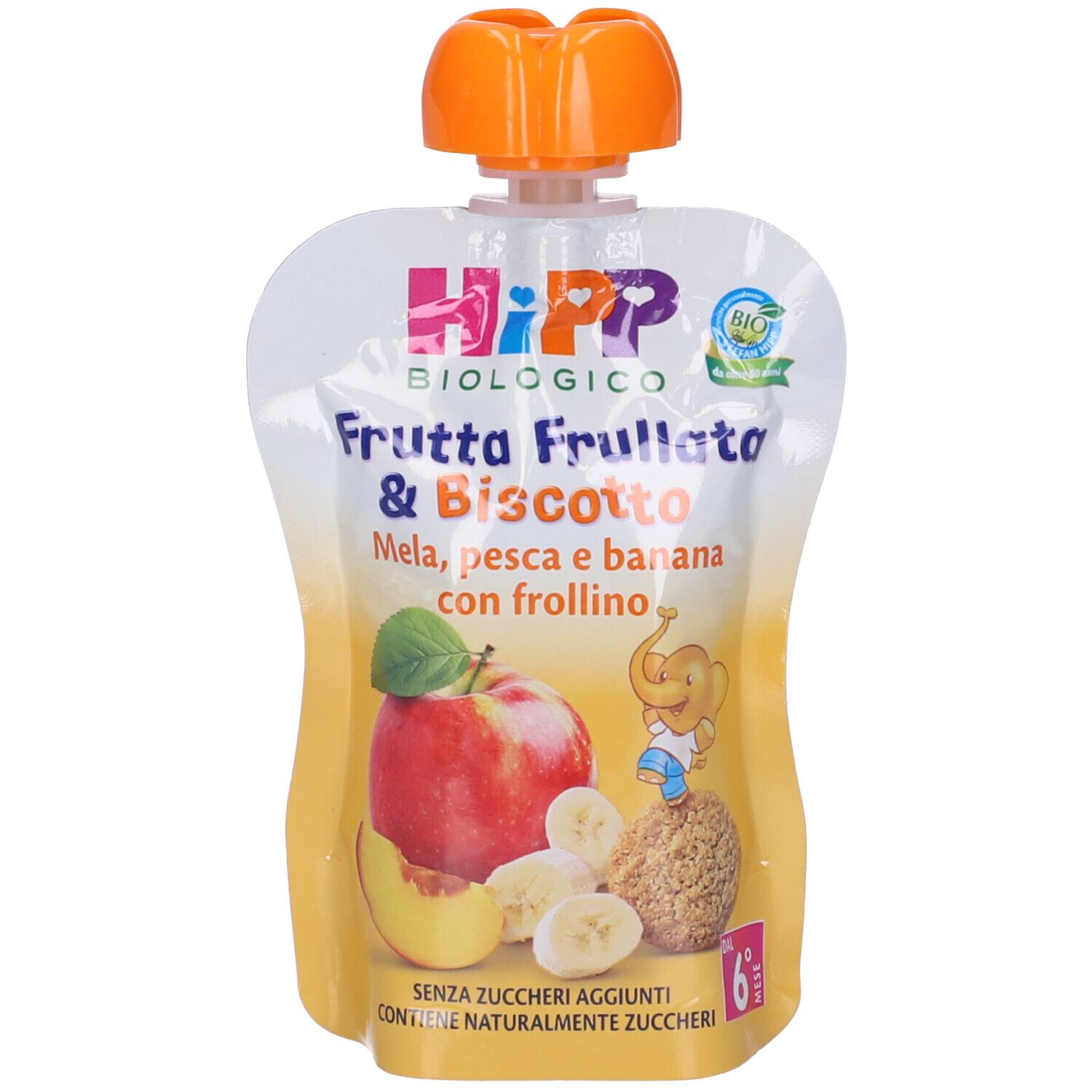 Image of Hipp Bio Frutta Frull&Bisc Mel