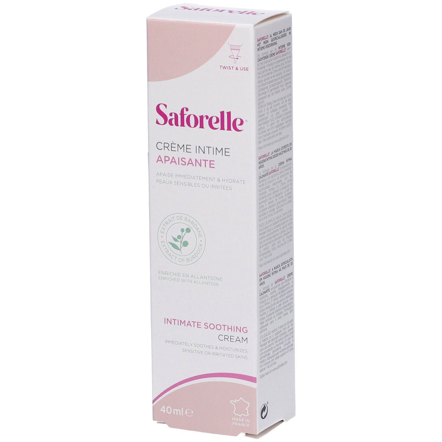 Saforelle Crema Intima Lenitiva 40 Ml - Immagine 3