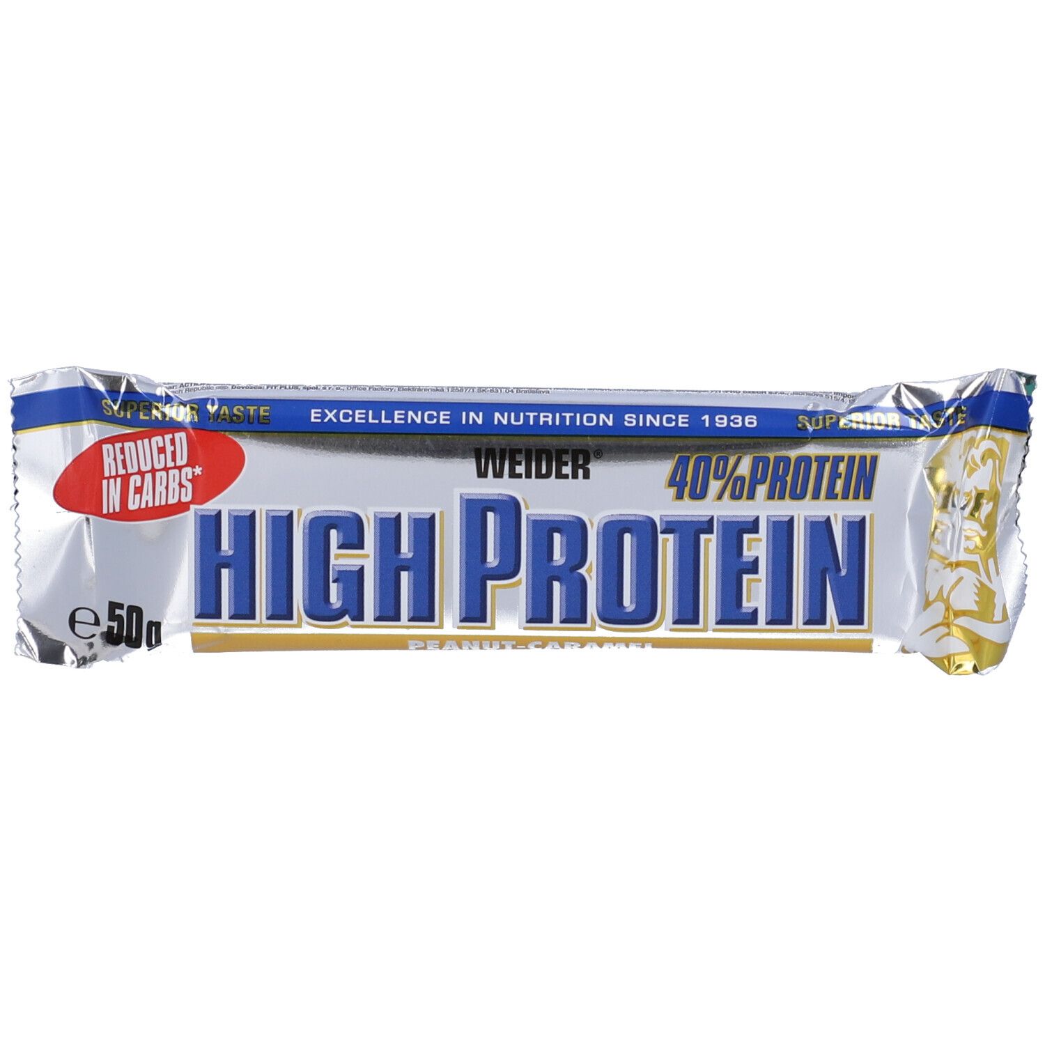 Weider Low Carb Arachidi-Caramello