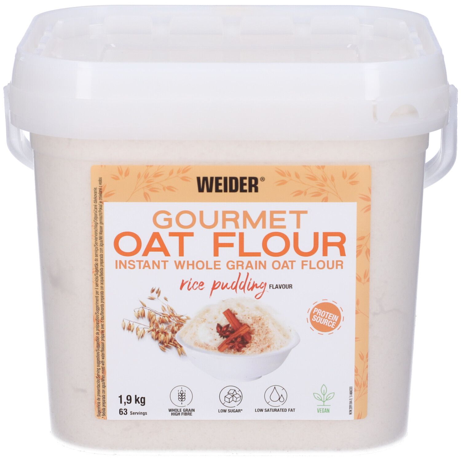 Weider Oat Flour Risolatte-Cannella