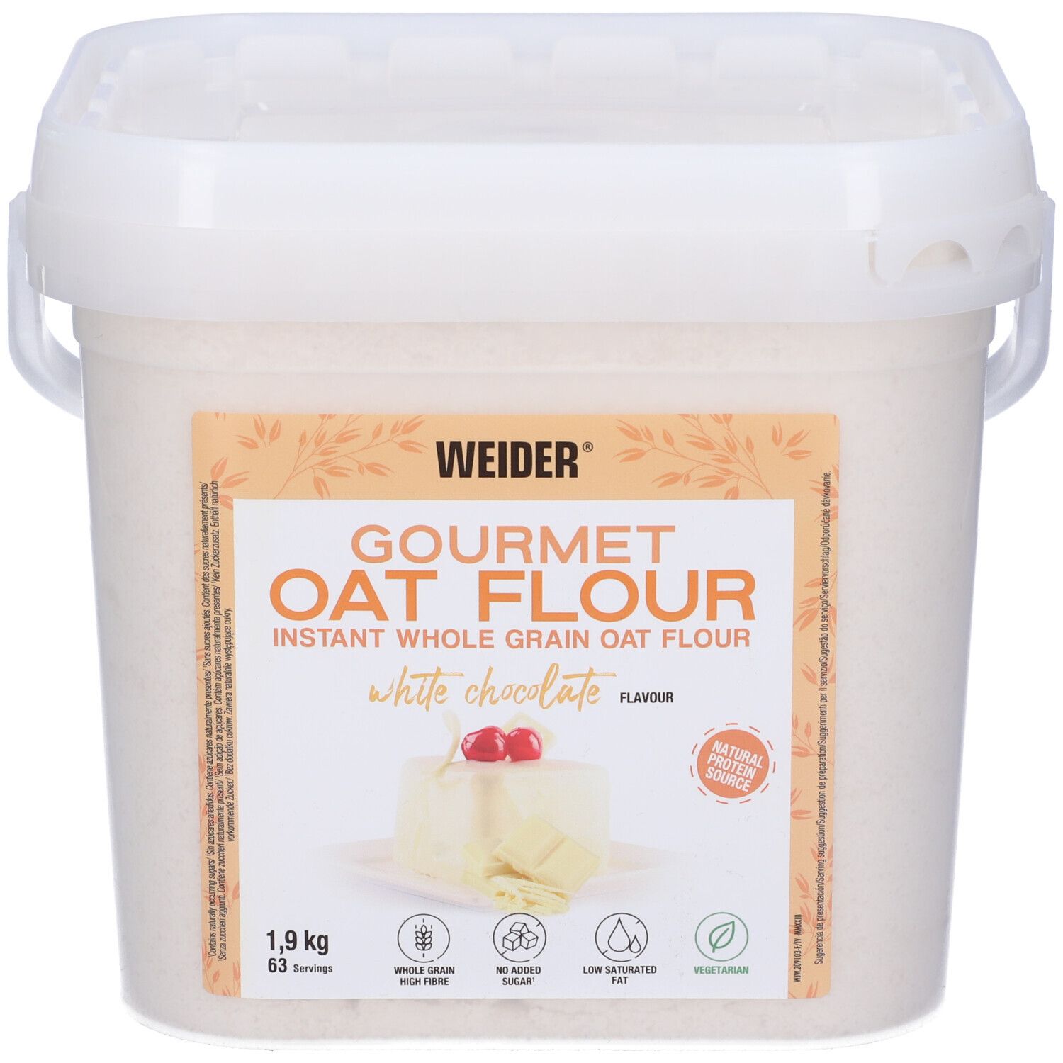 Weider Oat Flour Cioccolato Bianco