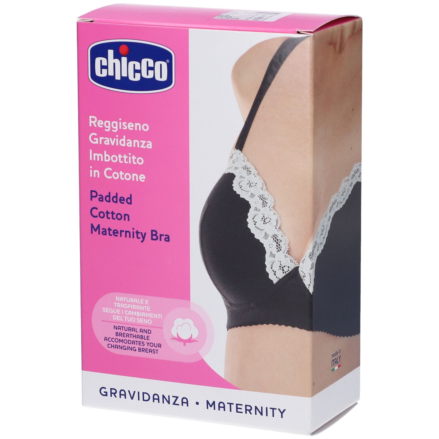 Mammy Reggiseno Cotone Gravidanza Imbottito 5C
