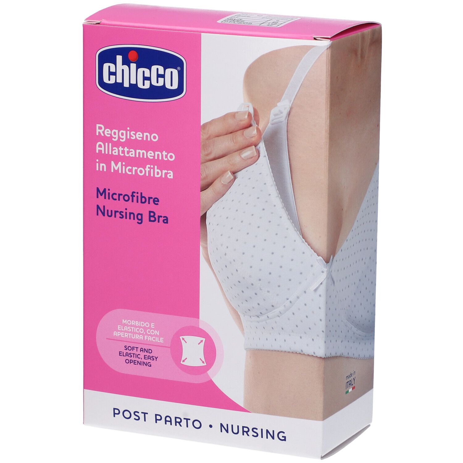 Chicco Reggiseno Allattamento in Microfibra Colore Bianco Taglia 6C
