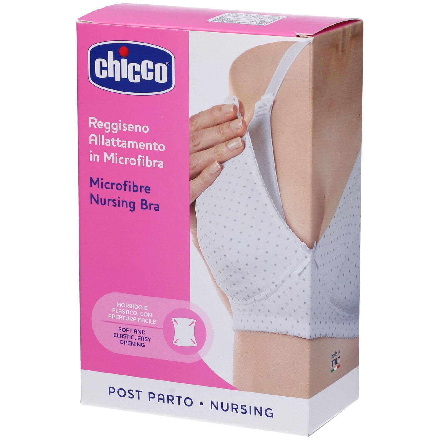 Chicco Reggiseno Allattamento in Microfibra Colore Bianco Taglia 6D