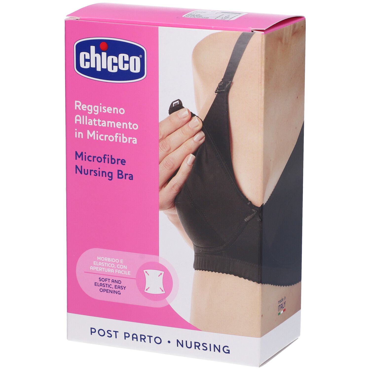 Chicco Reggiseno Allattamento in Microfibra Colore Nero Taglia 6C