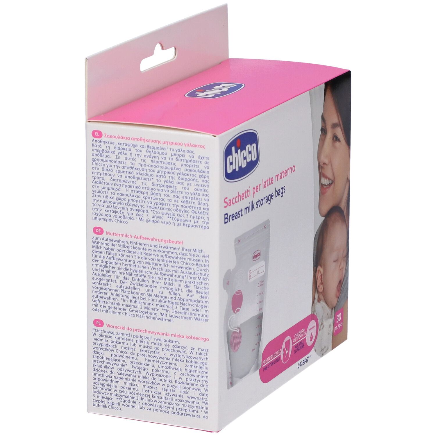 Chicco Sacca Latte 30 Pezzi 1 pz Altro view 2