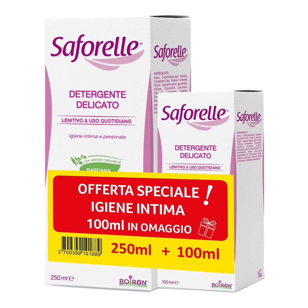 Saforelle Detergente Delicato 250 Ml + 100 Ml