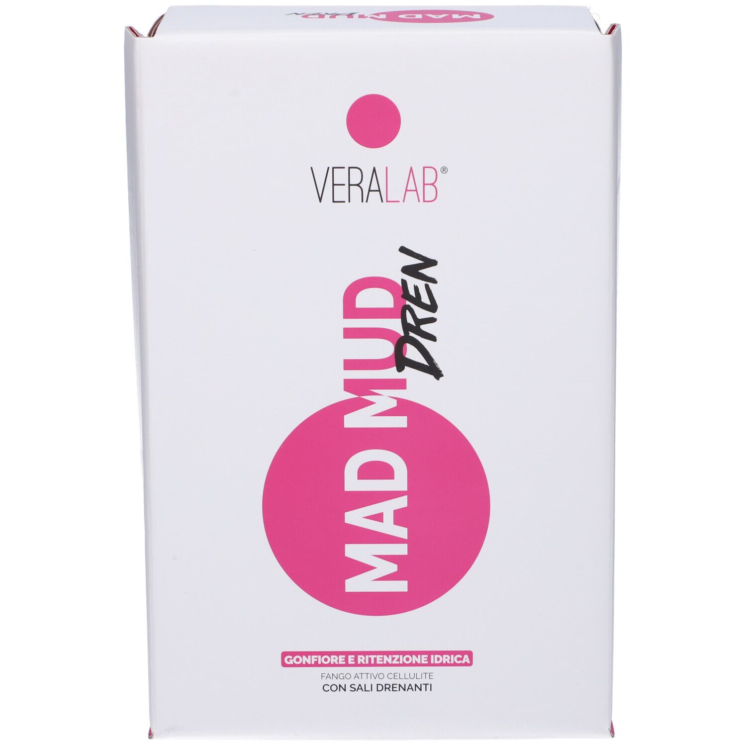 Veralab Mad Mud Fango Attivo Cellulite con Sali Drenanti 2X