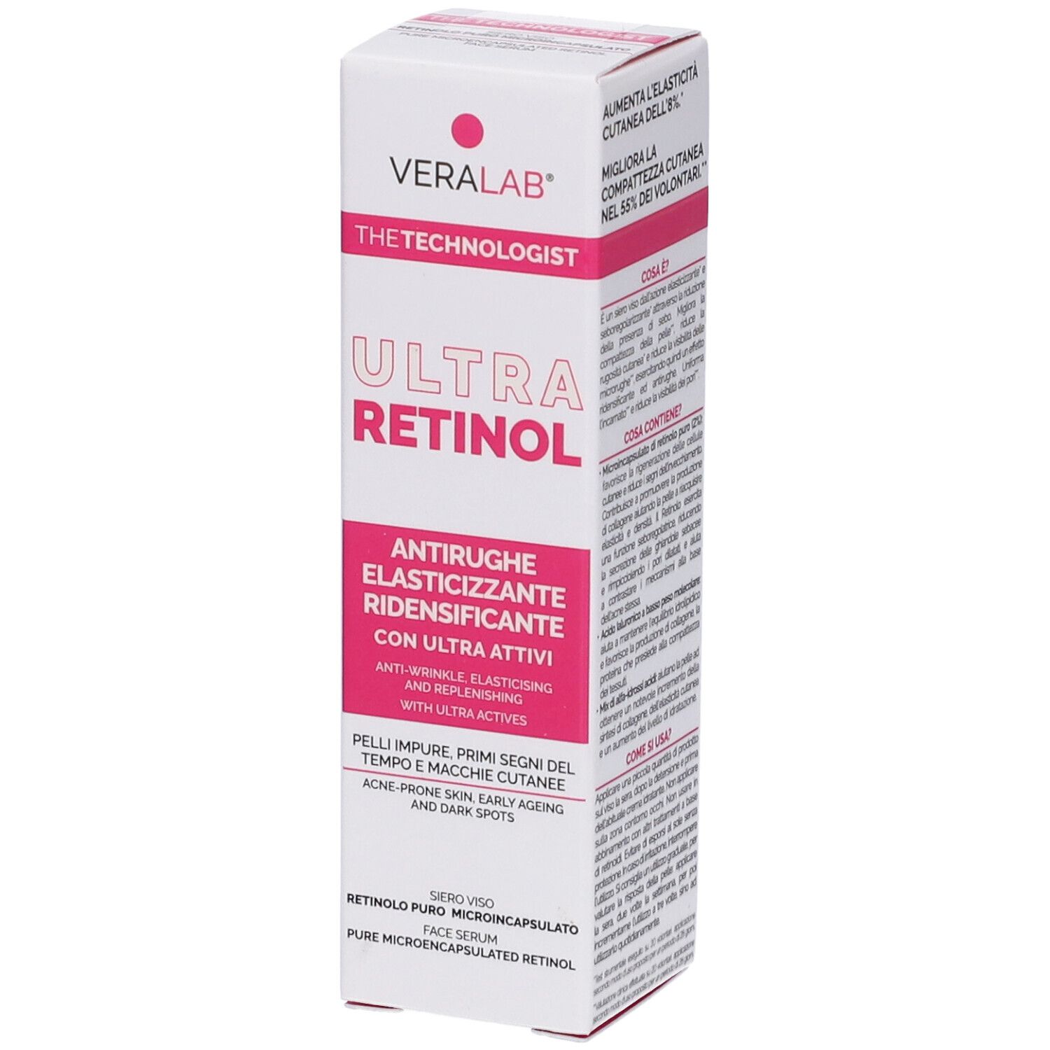 Veralab Unisex Sieri Viso Ultra Retinol 30Ml - Siero Viso Antimacchie - Immagine 2
