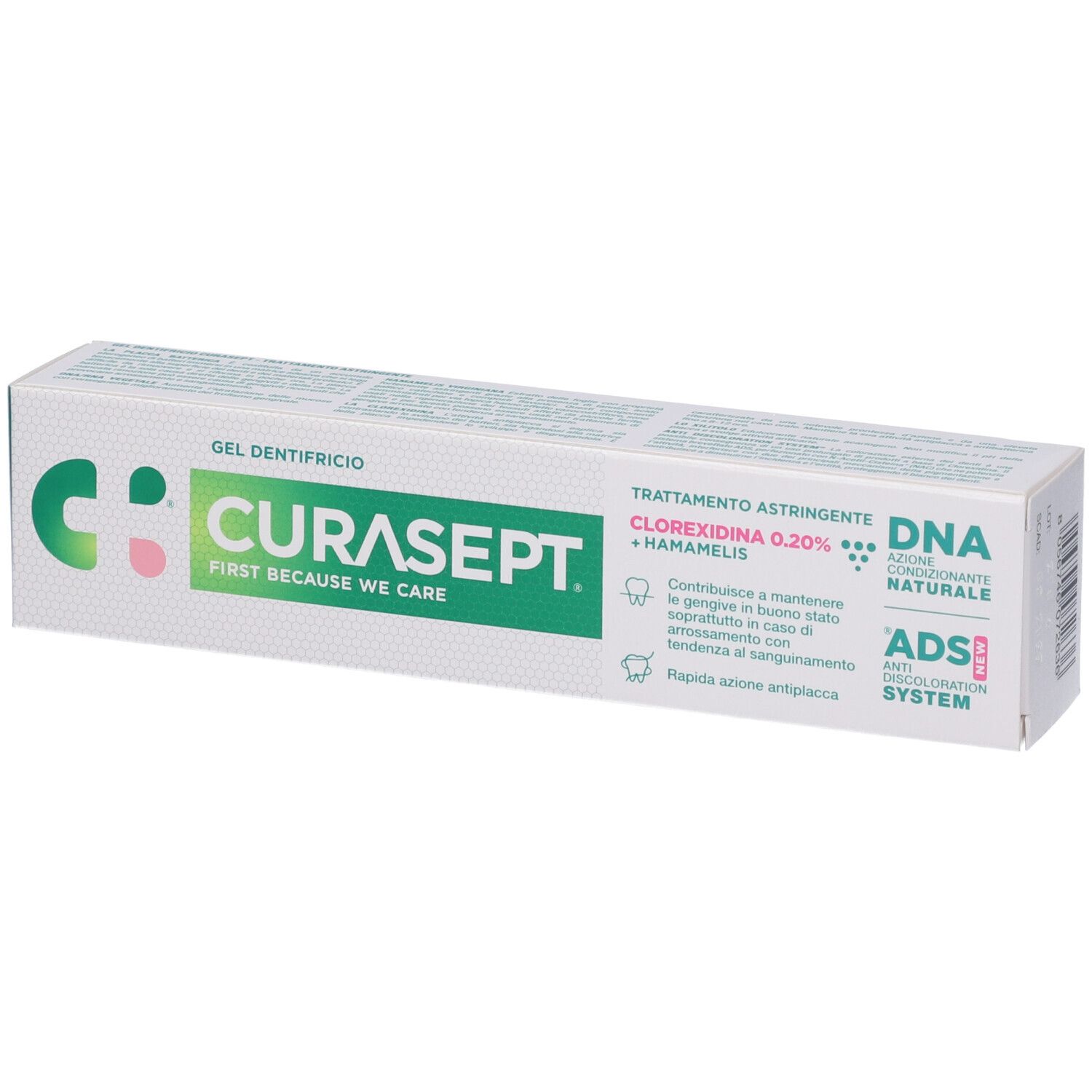 Curasept GEL Dentif ADS DNA AS 75 ml Gel