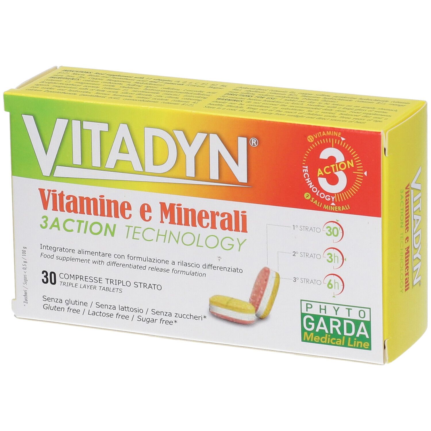 Image of VITADYN® Vitamine e Minerali 30 cpr a rilascio differenziato