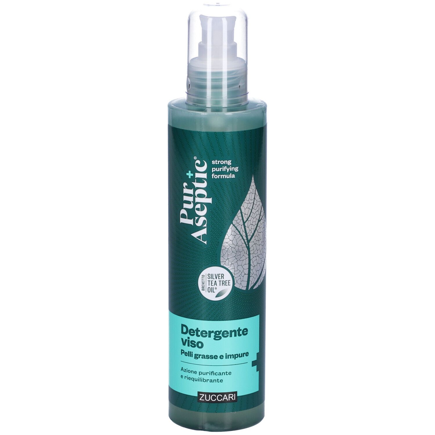 Pur + Aseptic Detergente viso Pelli grasse e impure