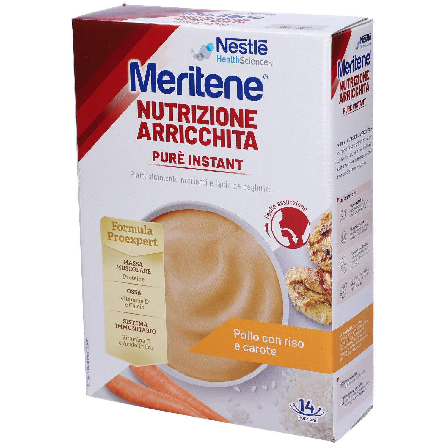 Meritene Nestlé Meritene® Puré Riso E Pollo 1000 G Polvere