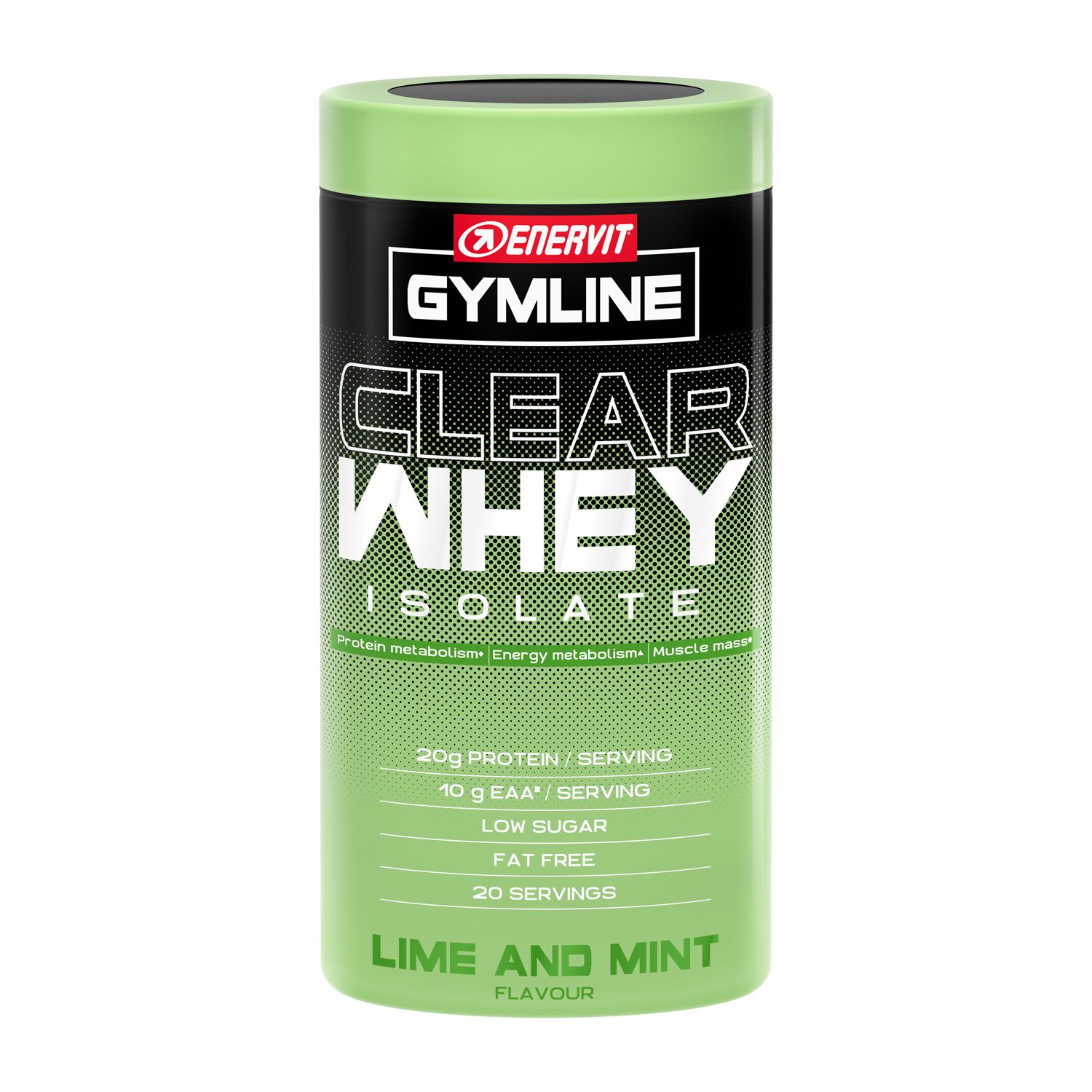 Image of ENERVIT® Gymline Clear Whey Isolate Protein Lime and Mint
